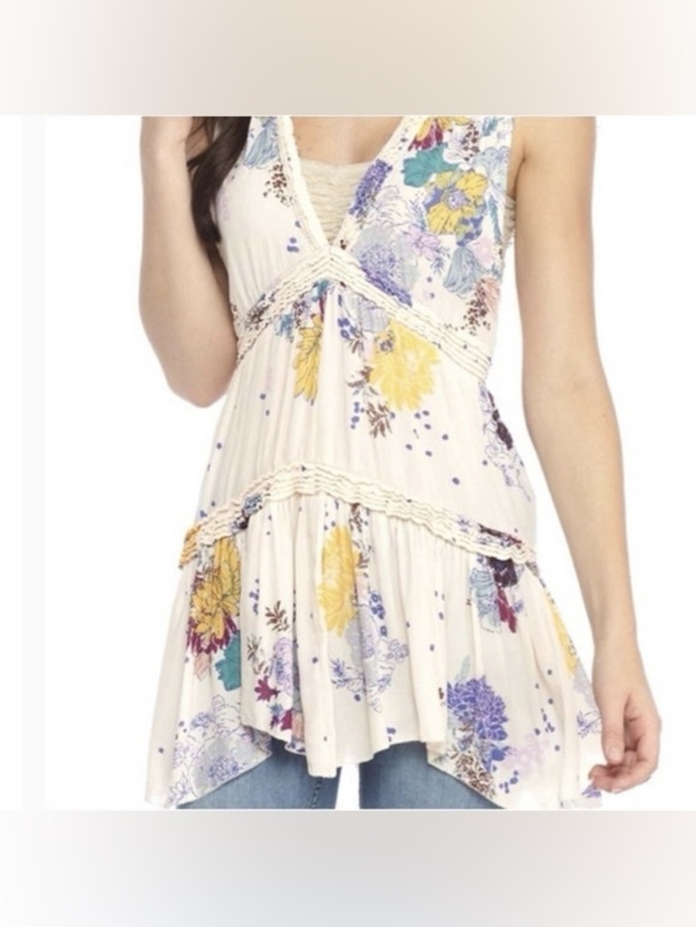 Free People Purple Haze Tunic